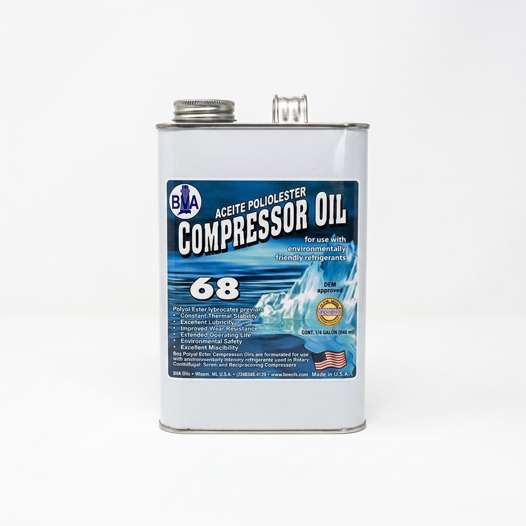 ACEITE POLIOLESTER POE 68 – 1/4 GALON – BVA