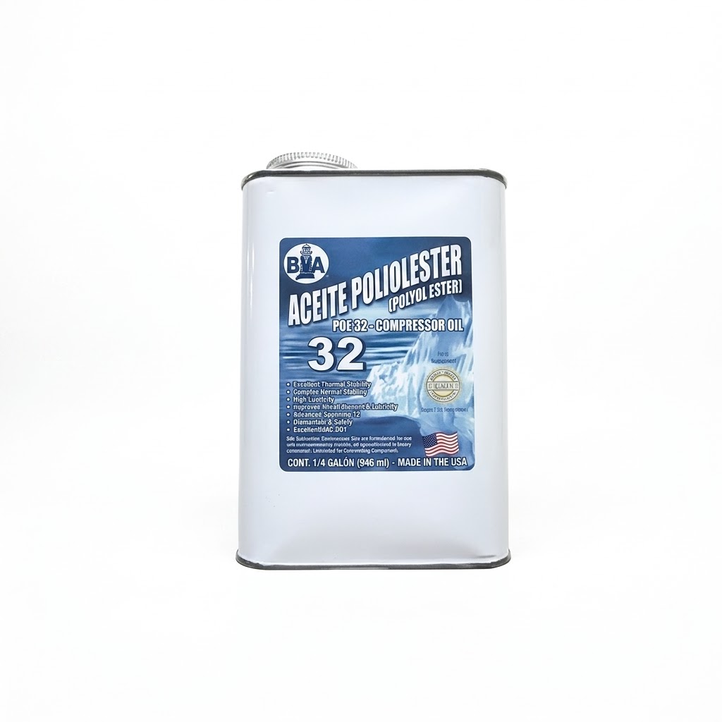ACEITE POLIOLESTER POE 32 – 1/4 GALON – BVA